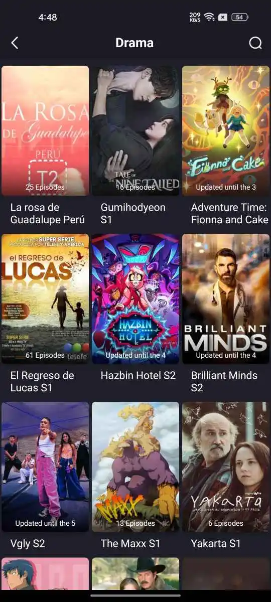 Captura de pantalla de Xuper TV 4